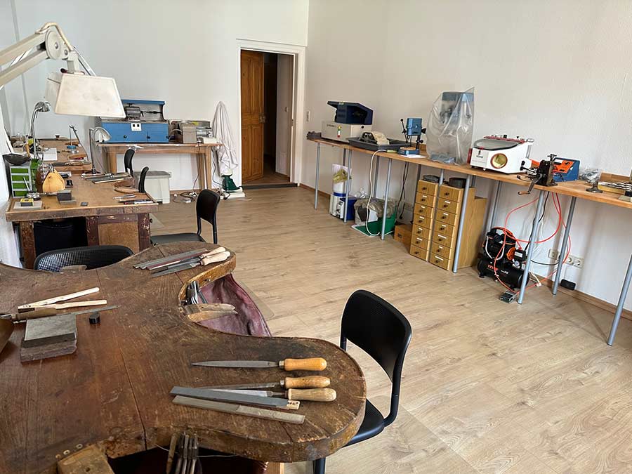 Hobbygoldschmiede – Der Kreativ-Kurs, 18, Eheringe, Trauringe selber schmieden, Sachsen, Goldschmiede Werkstatt 1, Eheringe, Trauringe selber schmieden, Sachsen, 18