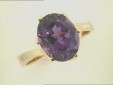 Damenring 585er Gold Amethyst